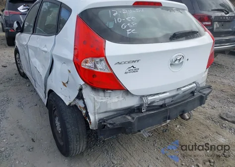 2017 Hyundai Accent Se z USA, uszkodzony, nr VIN KMHCT5AE7HU316457